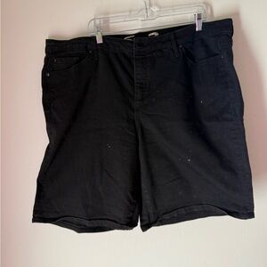 Seven7 Men's Black Jean Shorts